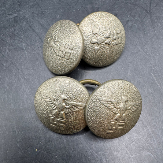 WW2 original artifact – Two pair of NSDAP buttons – AxisArtifacts