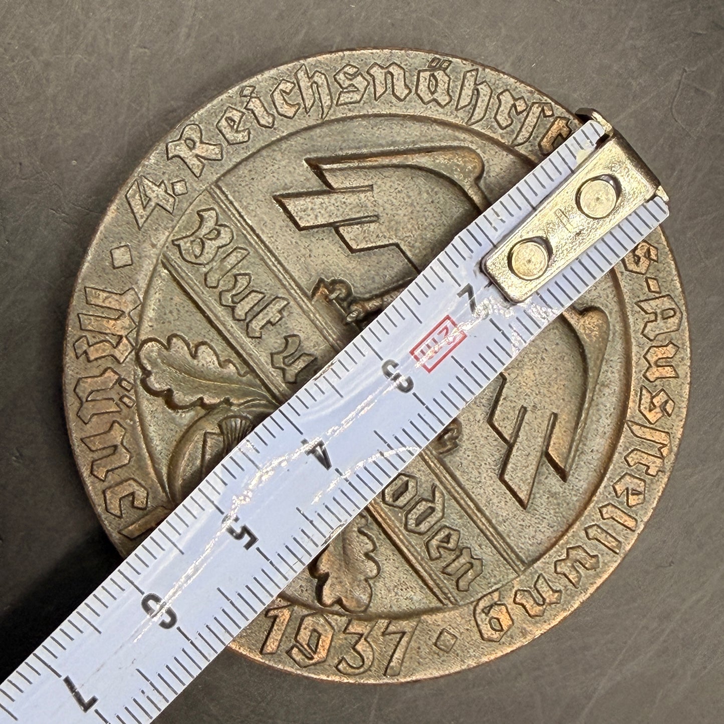 WW2 original artifact – Blut und Boden München 1937 Ungesalzene Butter Large 60mm – interior page