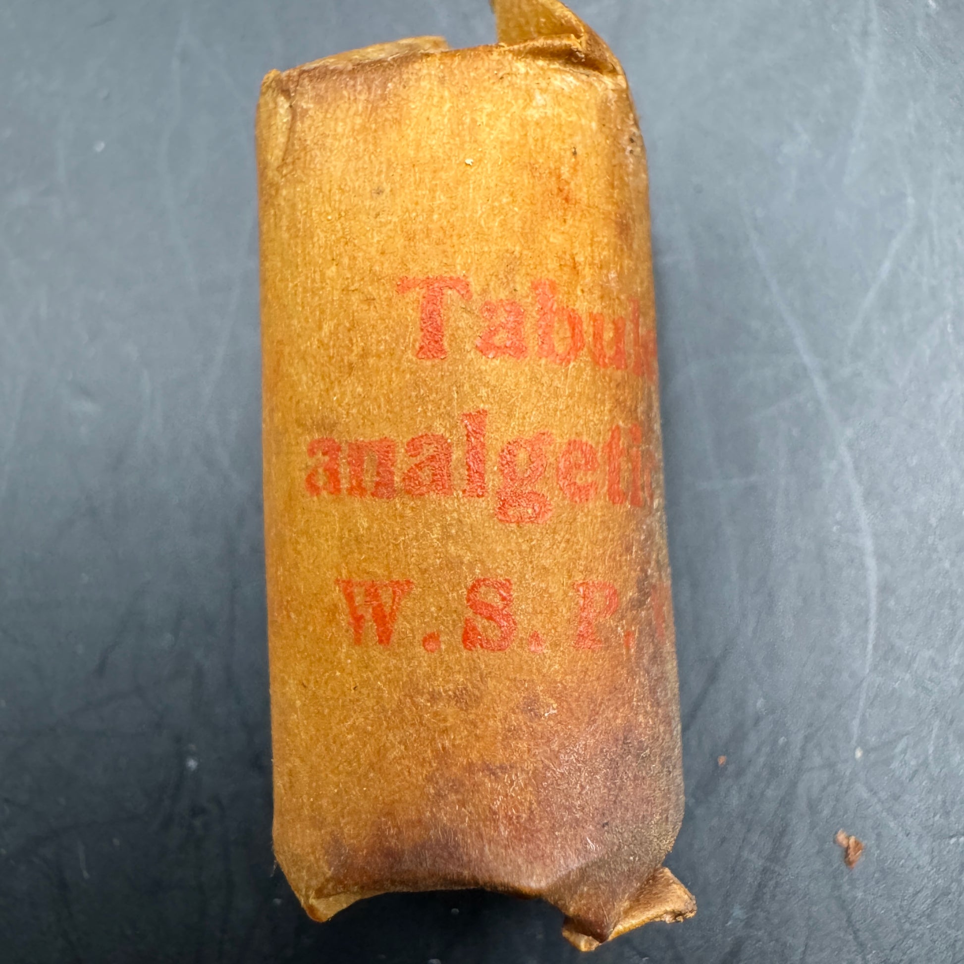 WW2 original artifact – German WW2 DRK Medic Pouch with Supplies 1939 – interior page