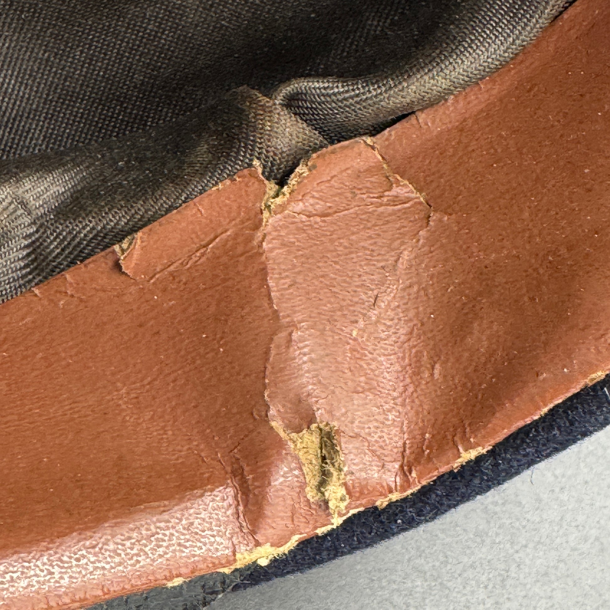 WW2 original artifact – NSKOV cap – interior page