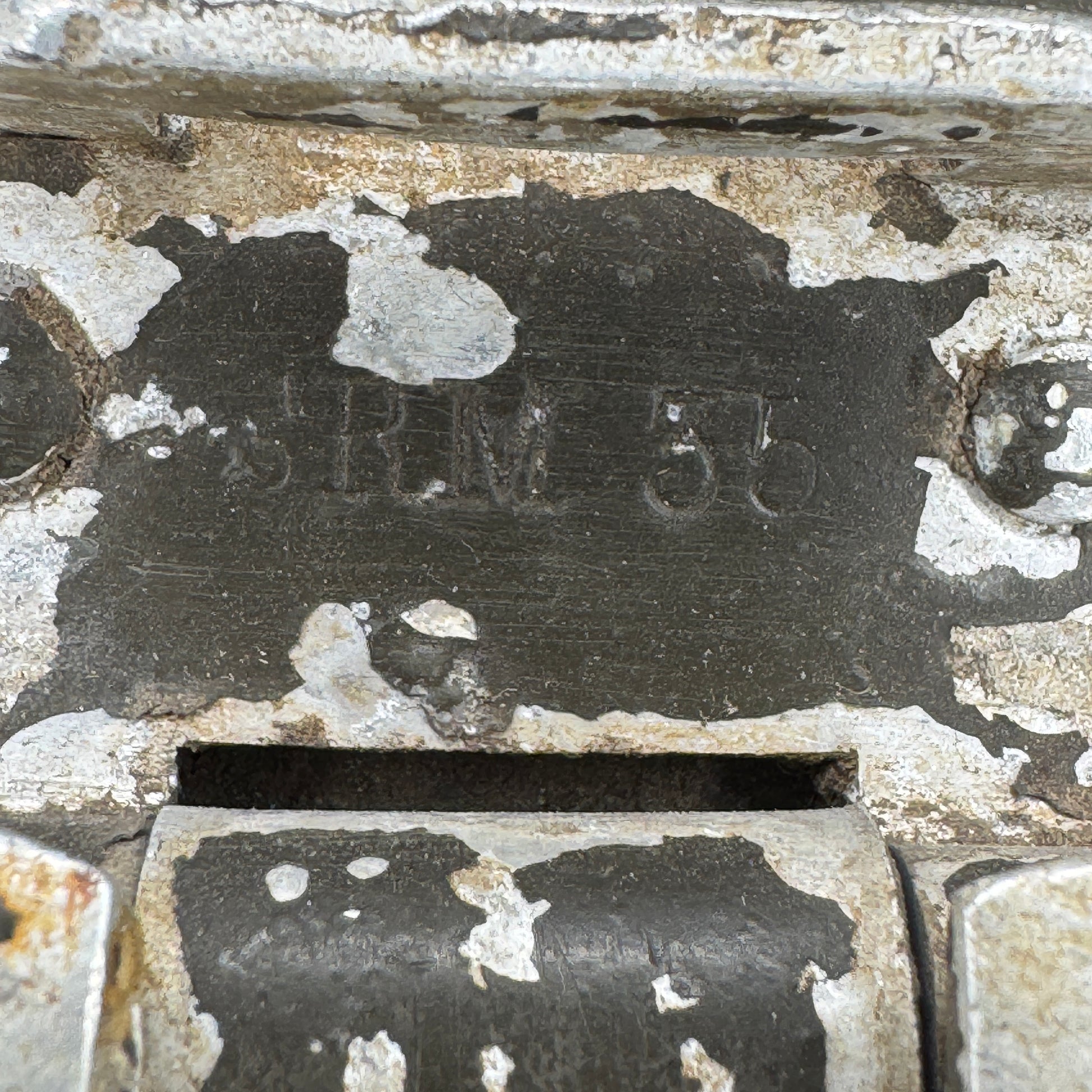 WW2 original artifact – German Wehrmacht Kochgeschirr M31 Aluminium M31 SRM 35 – interior detail