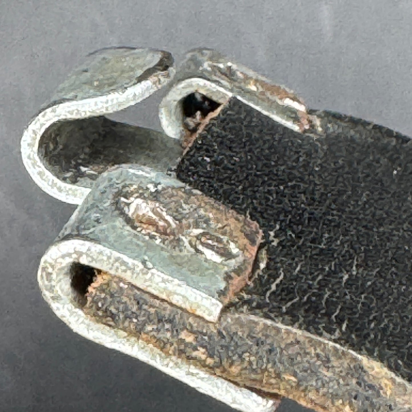 WW2 original artifact – WW2 German Black belt 95 cm – interior page