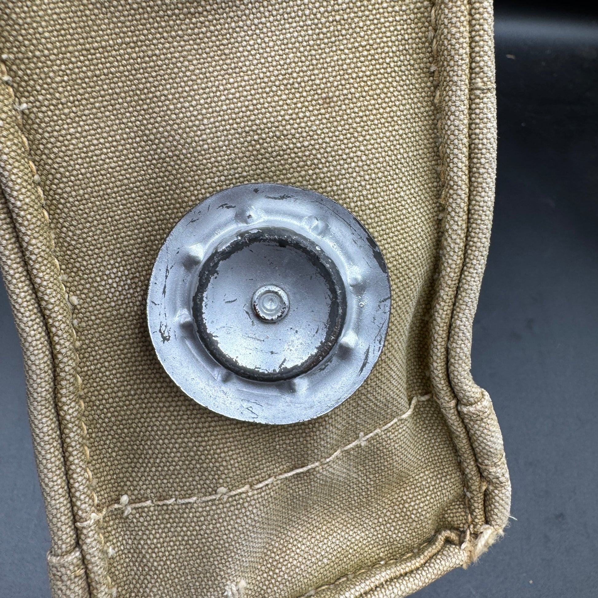 WW2 original artifact – British gas mask 1943 – interior page