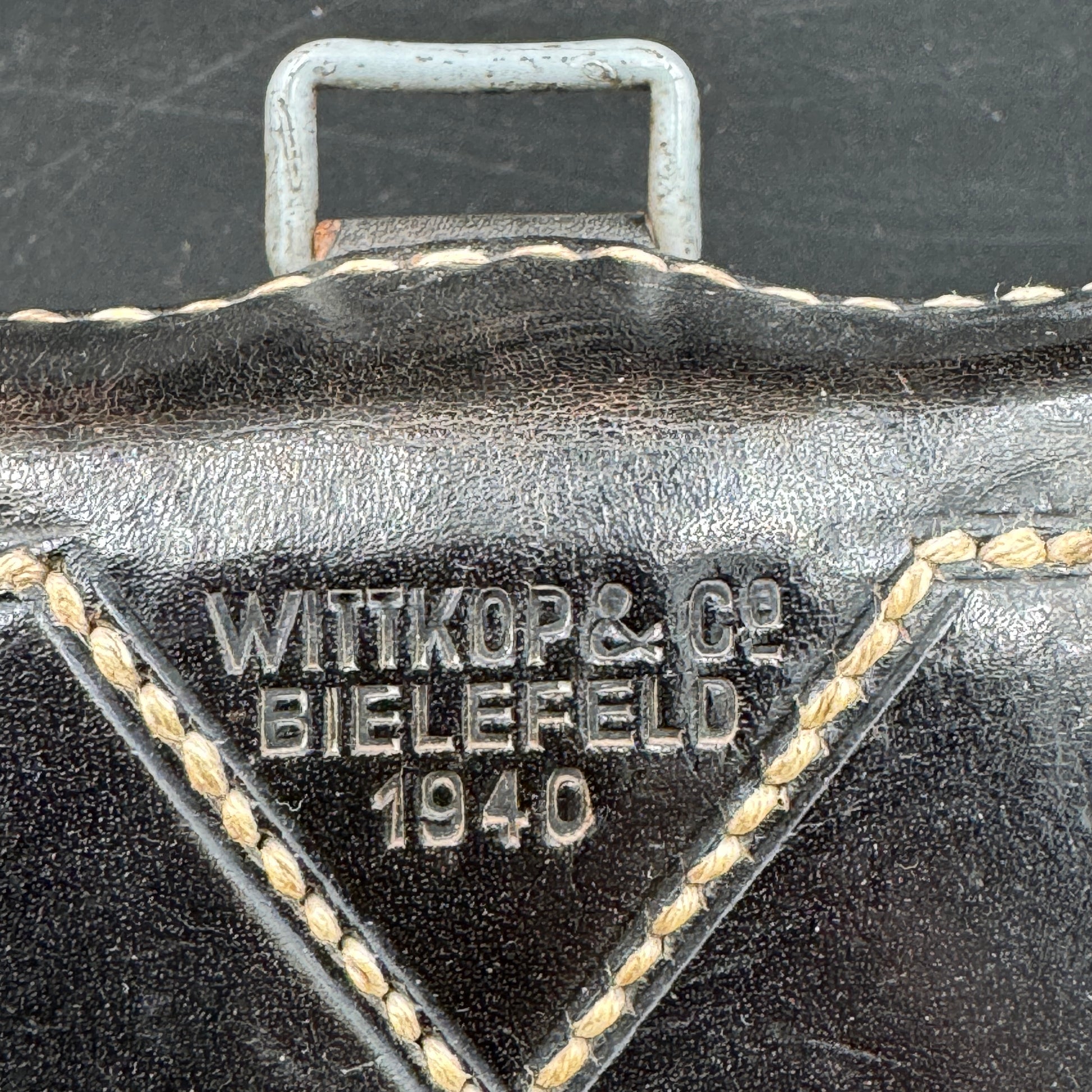 WW2 original artifact – Tornister 1940 – interior title page