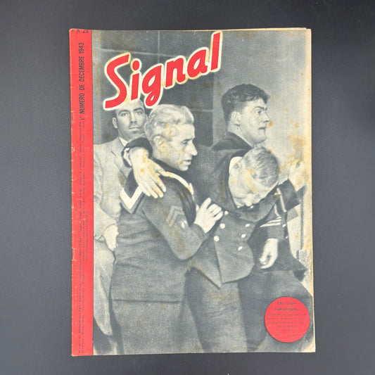 WW2 original artifact – Signal Dec 1943 – AxisArtifacts