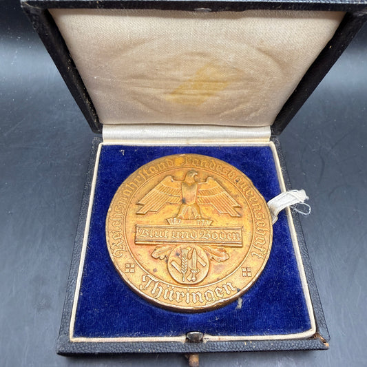 WW2 original artifact – Blut und Boden Thüringen 60mm – AxisArtifacts