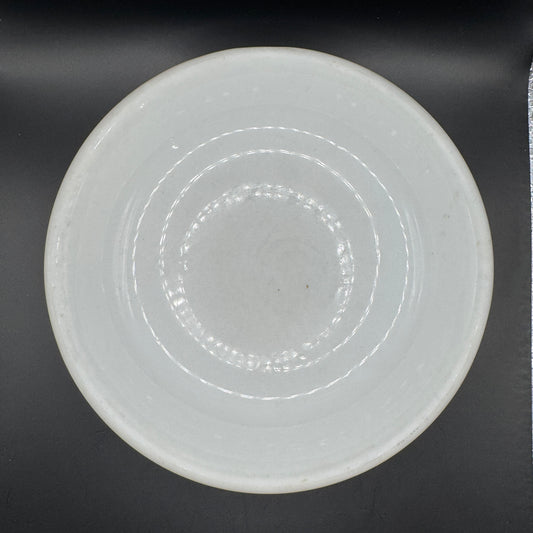 WW2 original artifact – WW2 German Luftwaffe Inventory Soup Bowl FI U.V. 1940 – interior detail