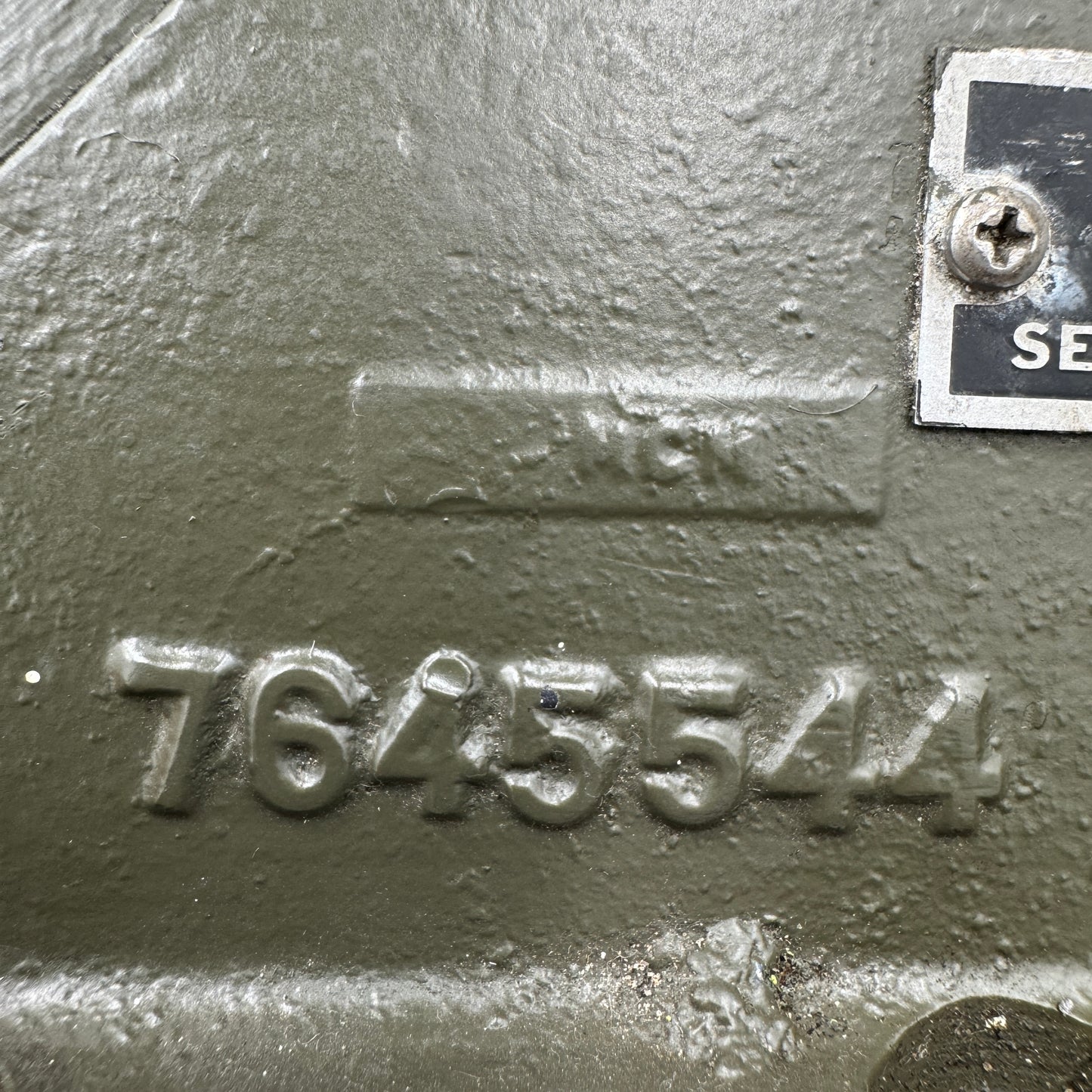 WW2 original artifact – US M42 Tank Periscope – interior page