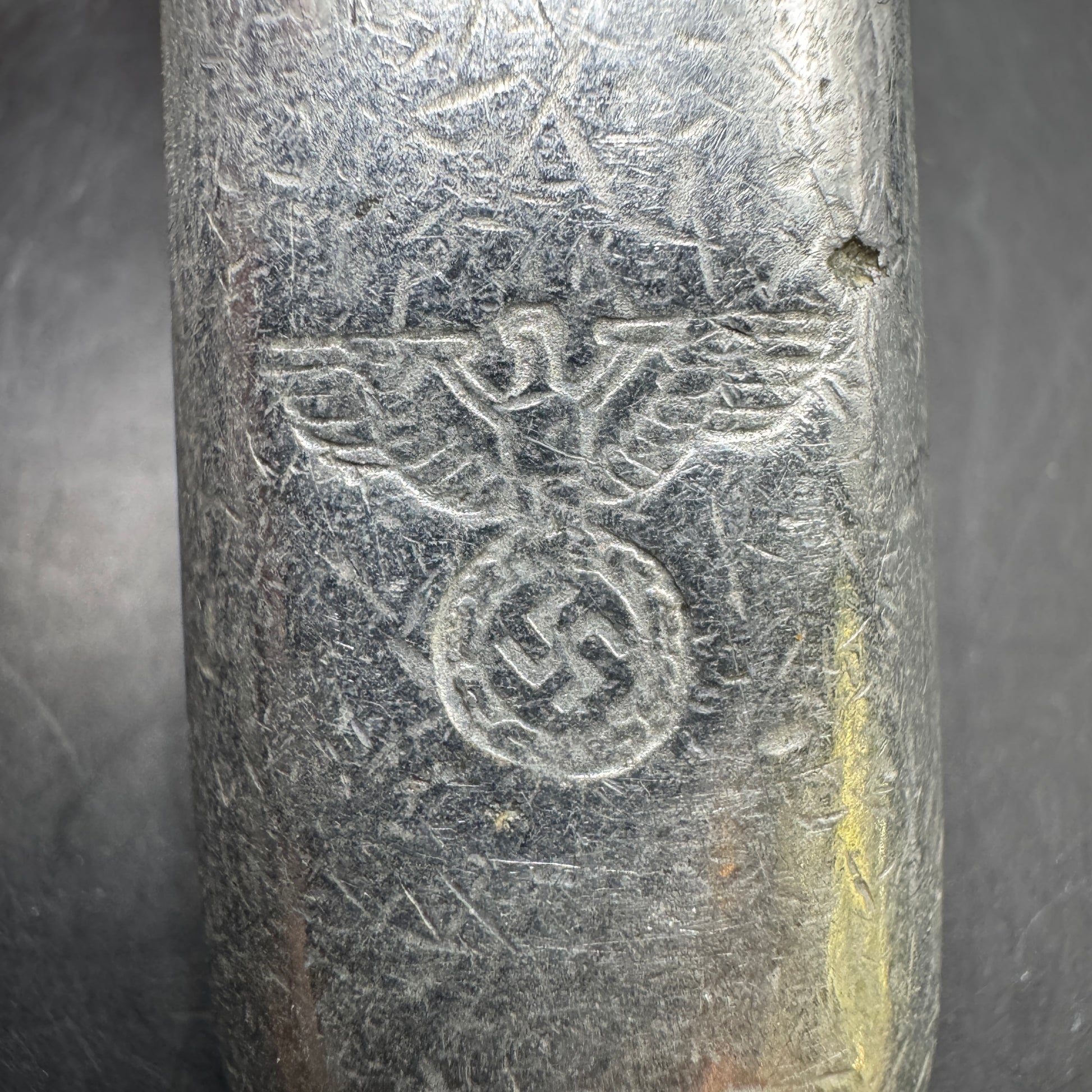 WW2 original artifact – Three Wehrmacht knives HMZ 1938 – interior title page