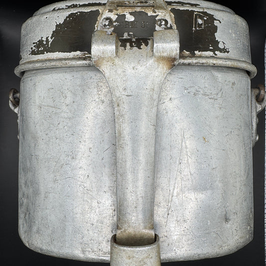 WW2 original artifact – German Wehrmacht Kochgeschirr M31 Aluminium M31 SRM 35 – AxisArtifacts