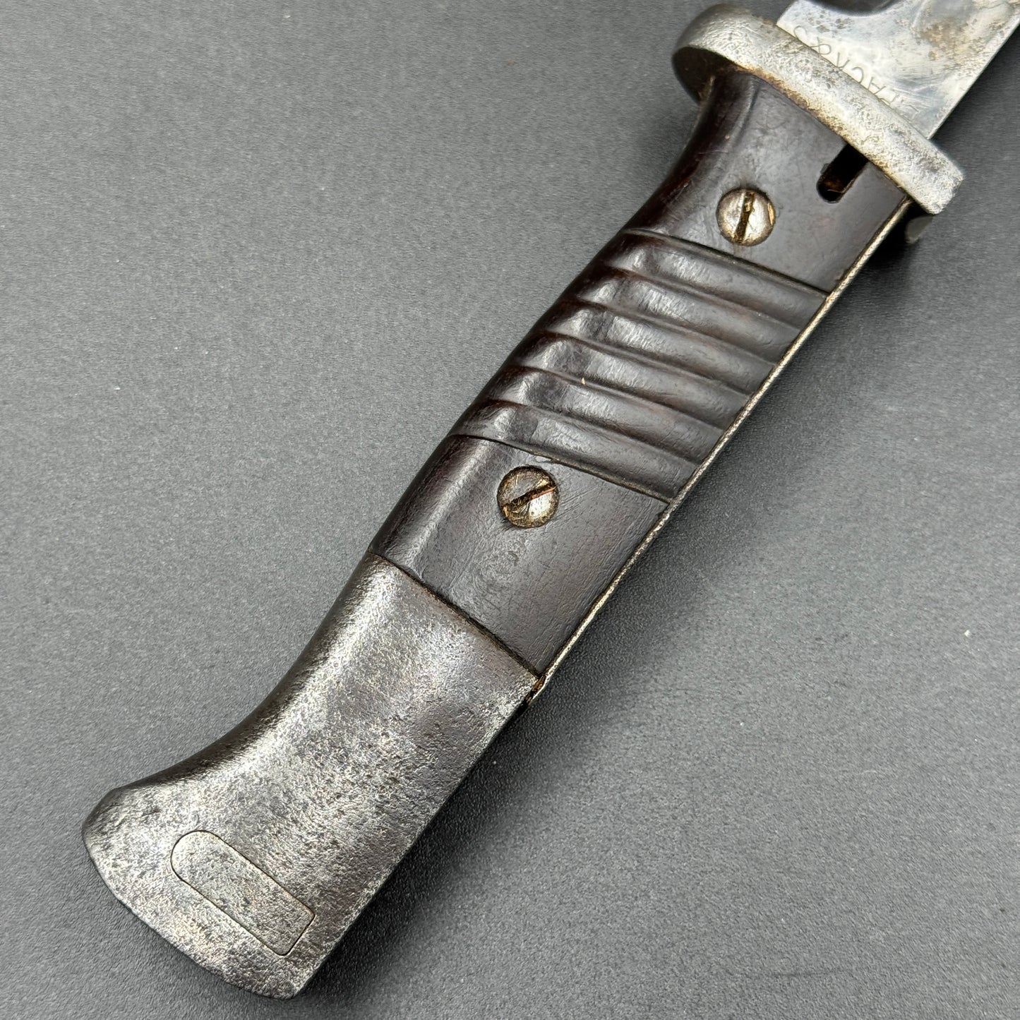 WW2 original artifact – K98 Bayonet with frog – interior page