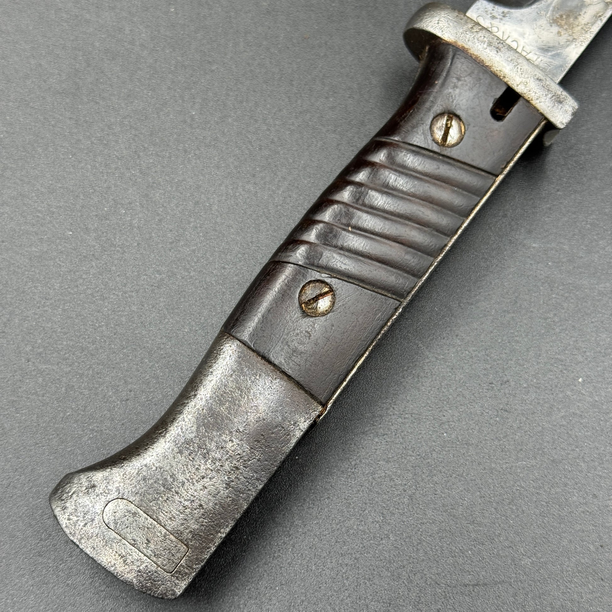 WW2 original artifact – K98 Bayonet with frog – interior page