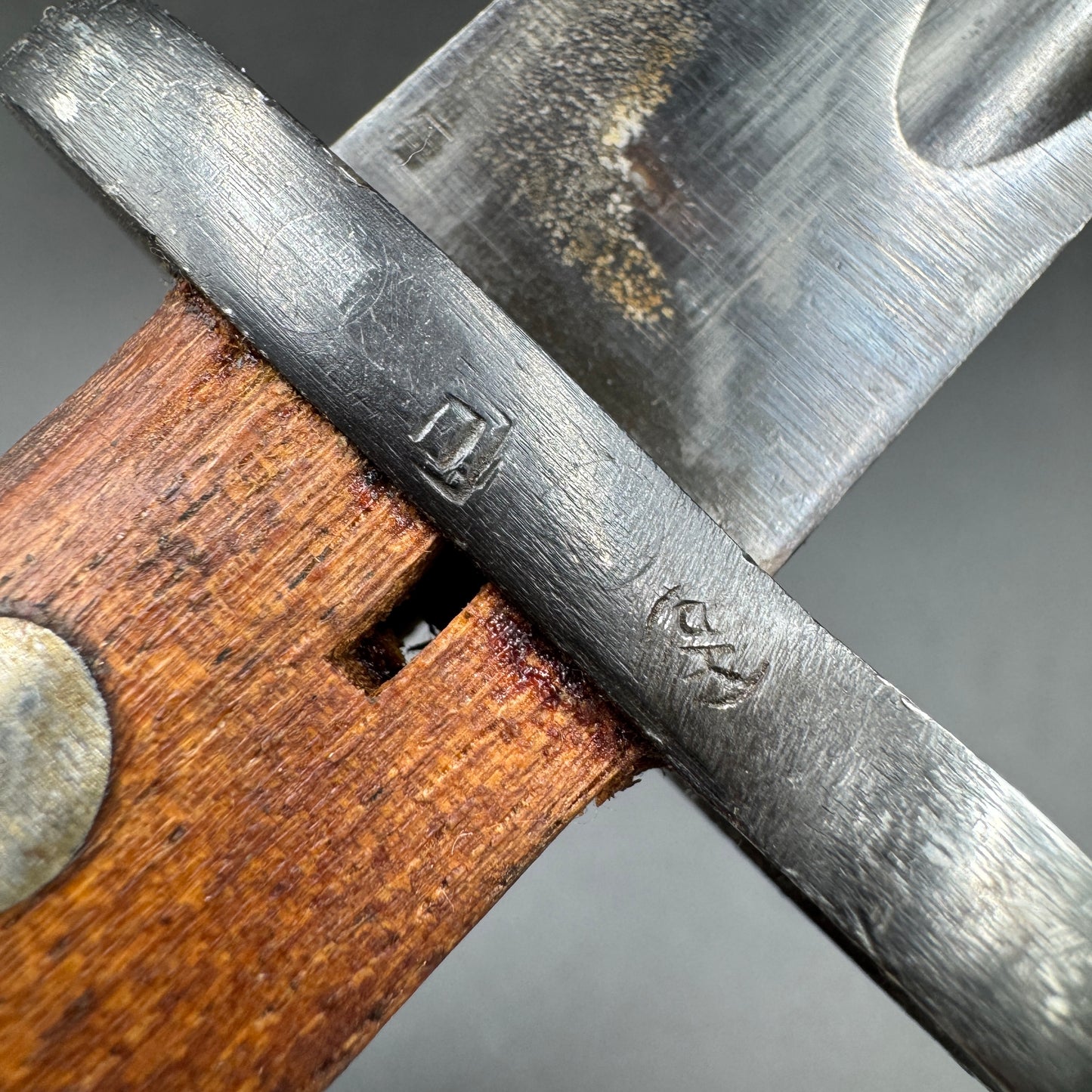 WW2 original artifact – Yugo Mauser K98 Bayonet - Matching – interior page