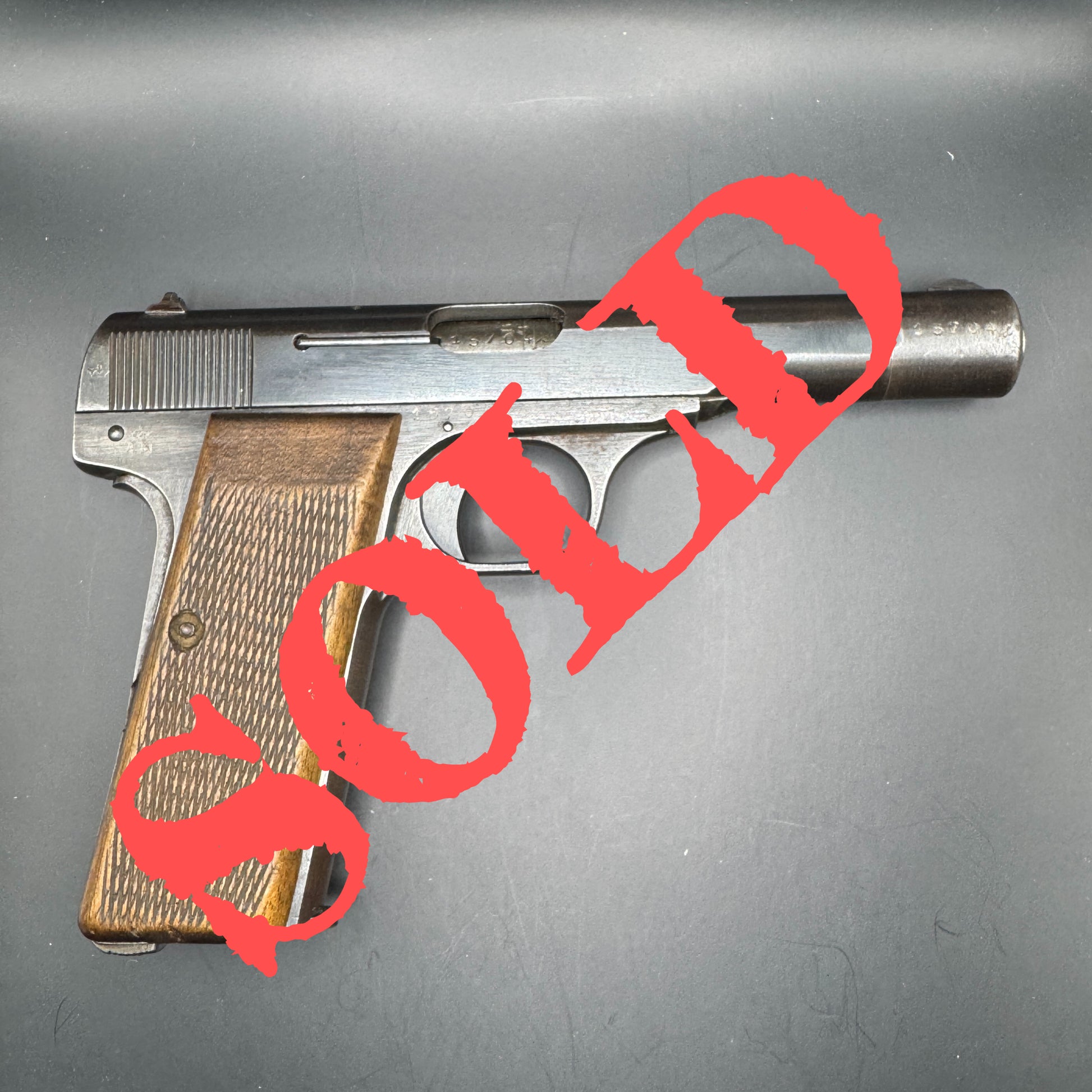 WW2 original artifact – FN Browning 1922 .32 ACP Semi-Auto Pistol – AxisArtifacts