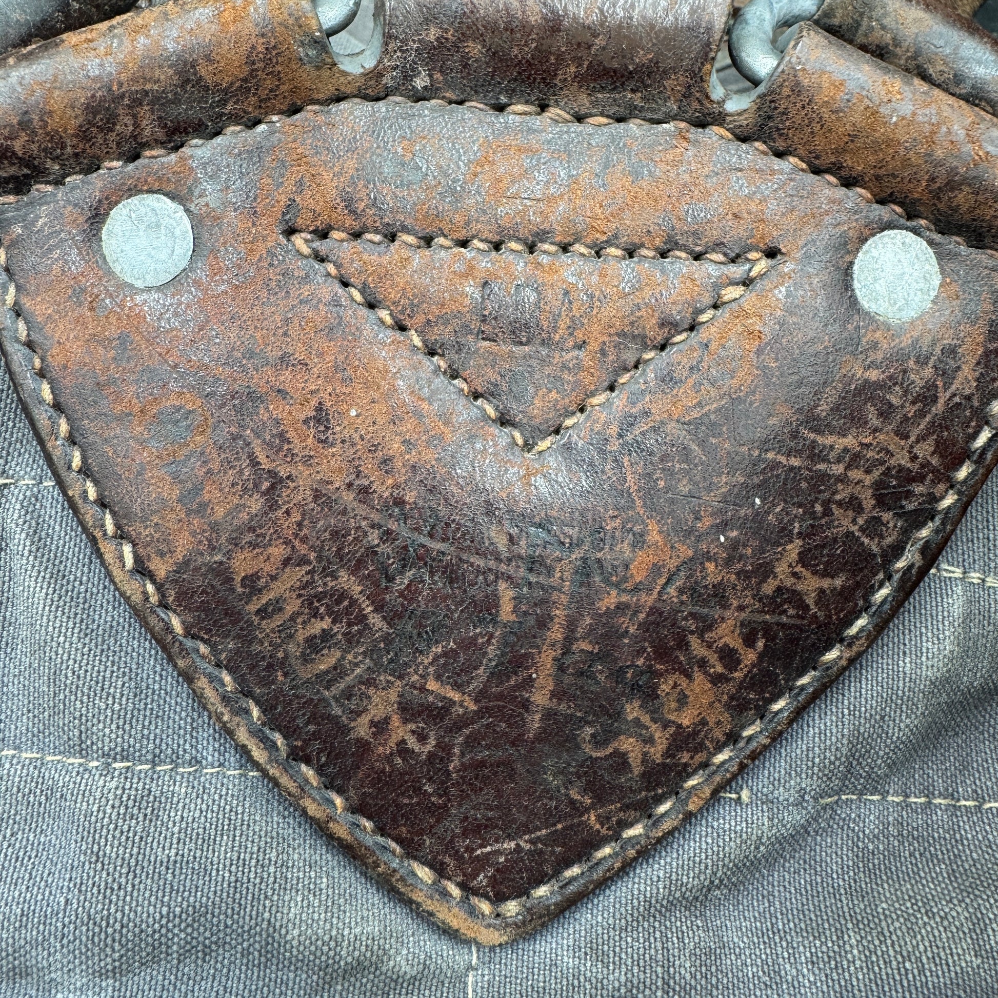 WW2 original artifact – Luftwaffe Rücksack – interior page