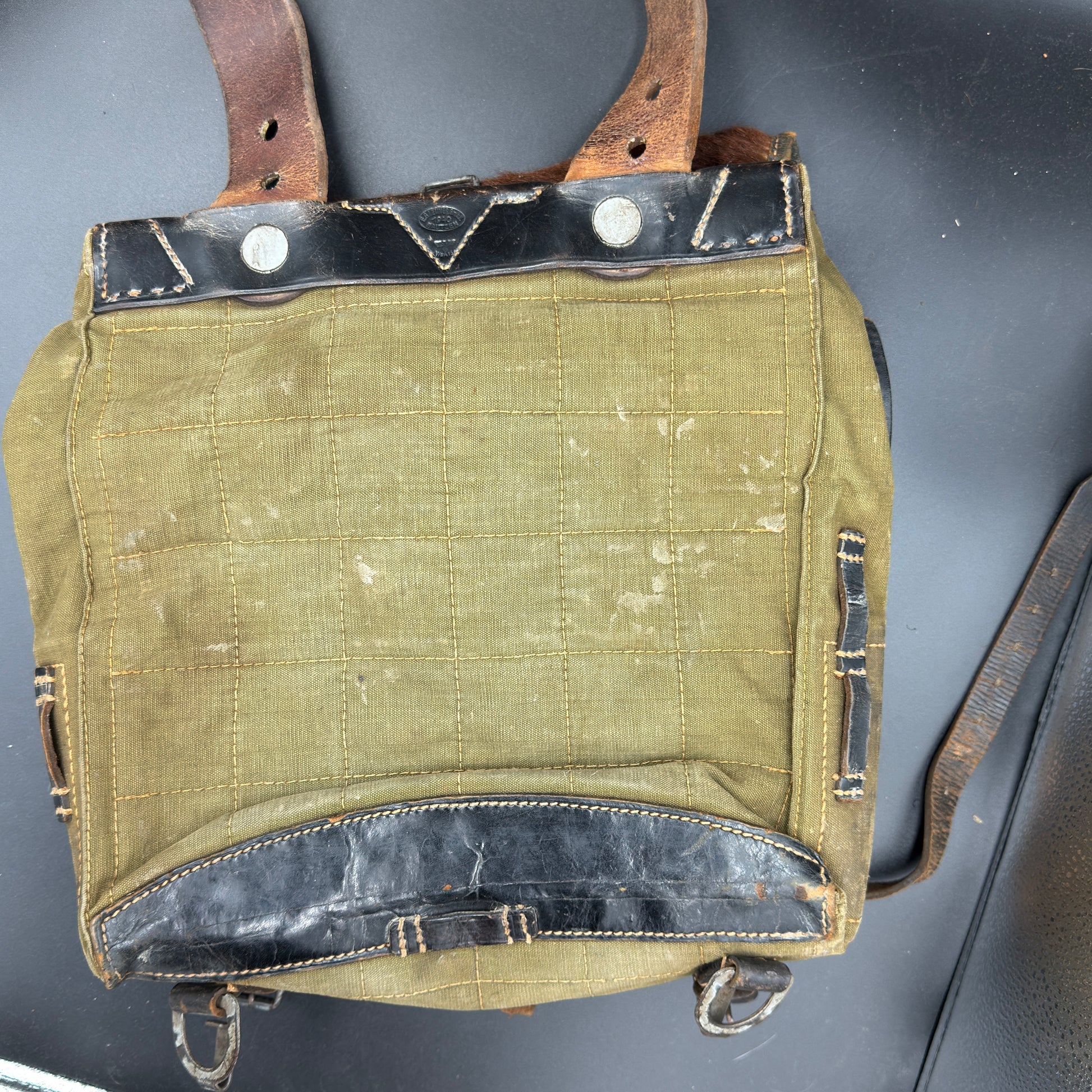 WW2 original artifact – Tornister 'Bautzen' 1940 – interior page