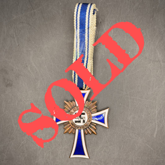 WW2 original artifact – Mutter Kreuz Bronze – AxisArtifacts