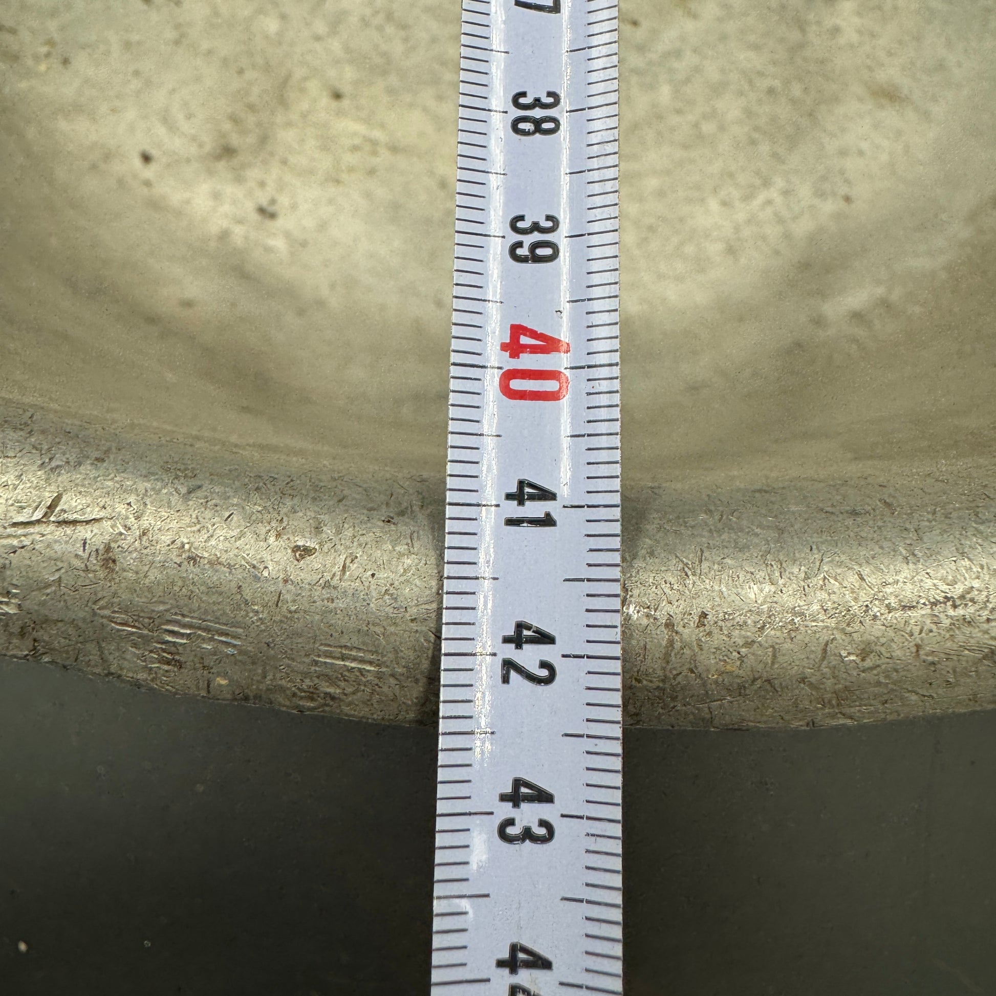 WW2 original artifact – Reichsarbeitsdienst wash bowl – interior page