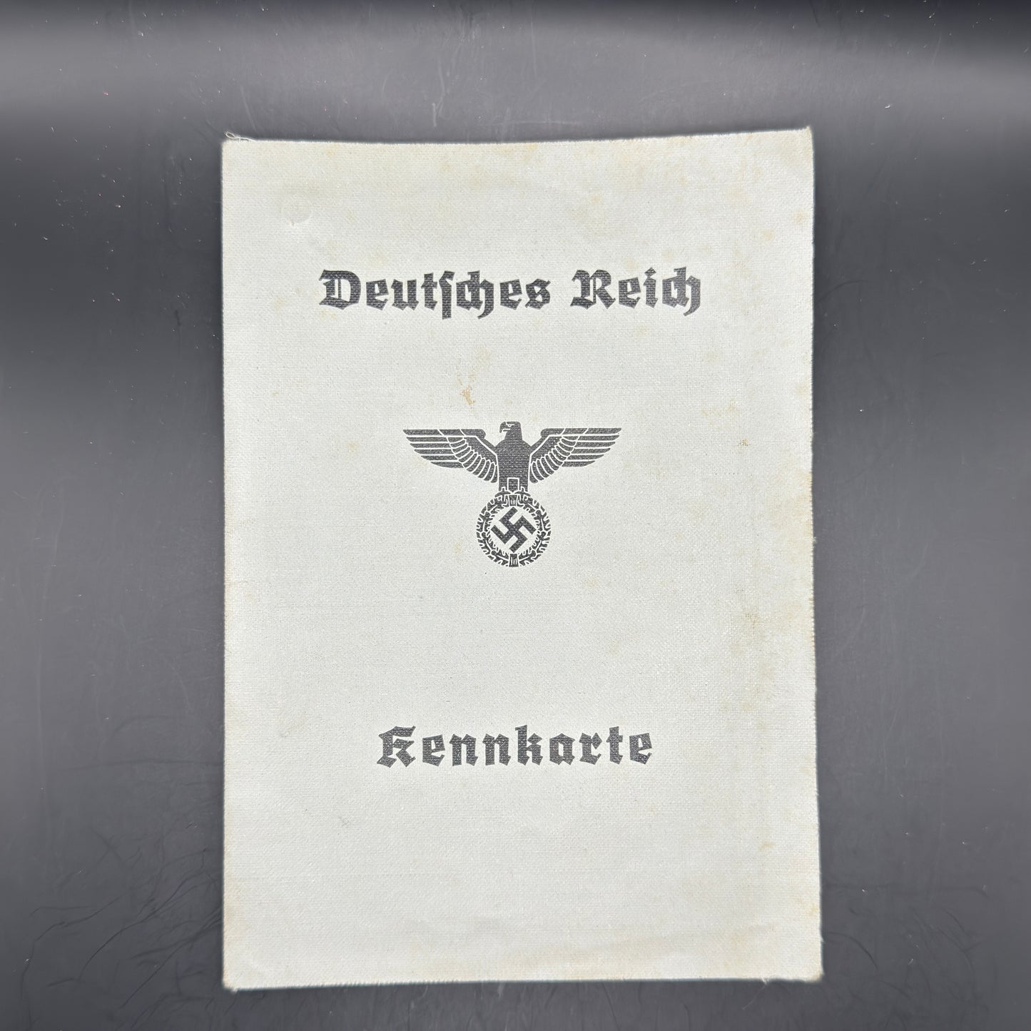 WW2 original artifact – RARE! Kennkarte and Sportpass from 1 person (fallen 1942) – interior page