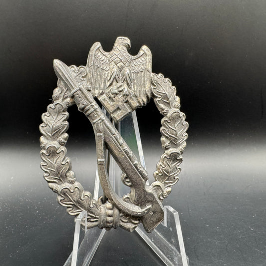 WW2 original artifact – Infanterie Sturmabzeichen (ISA) Sohni, Heubach & Co – AxisArtifacts