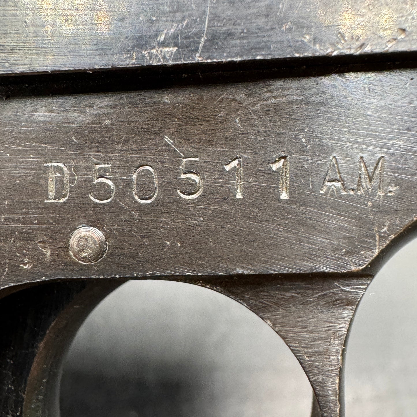 WW2 original artifact – From my private collection: Pistole Beretta model 1934 – interior page