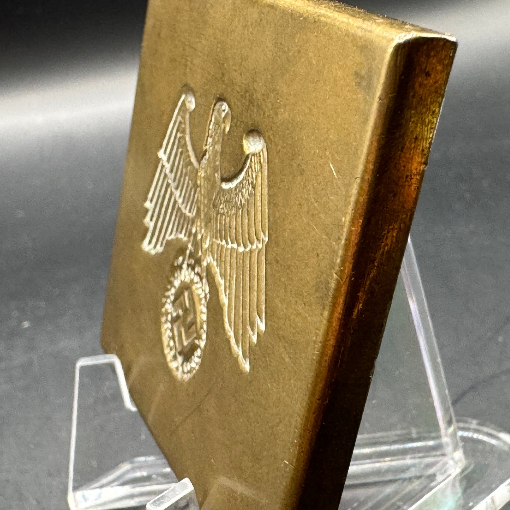 WW2 original artifact – Reichsadler wax seal stamp – interior title page