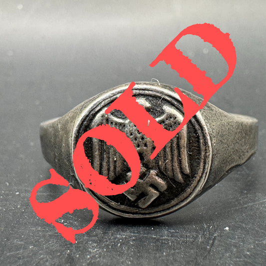 WW2 original artifact – Wehrmacht ring 835 – AxisArtifacts