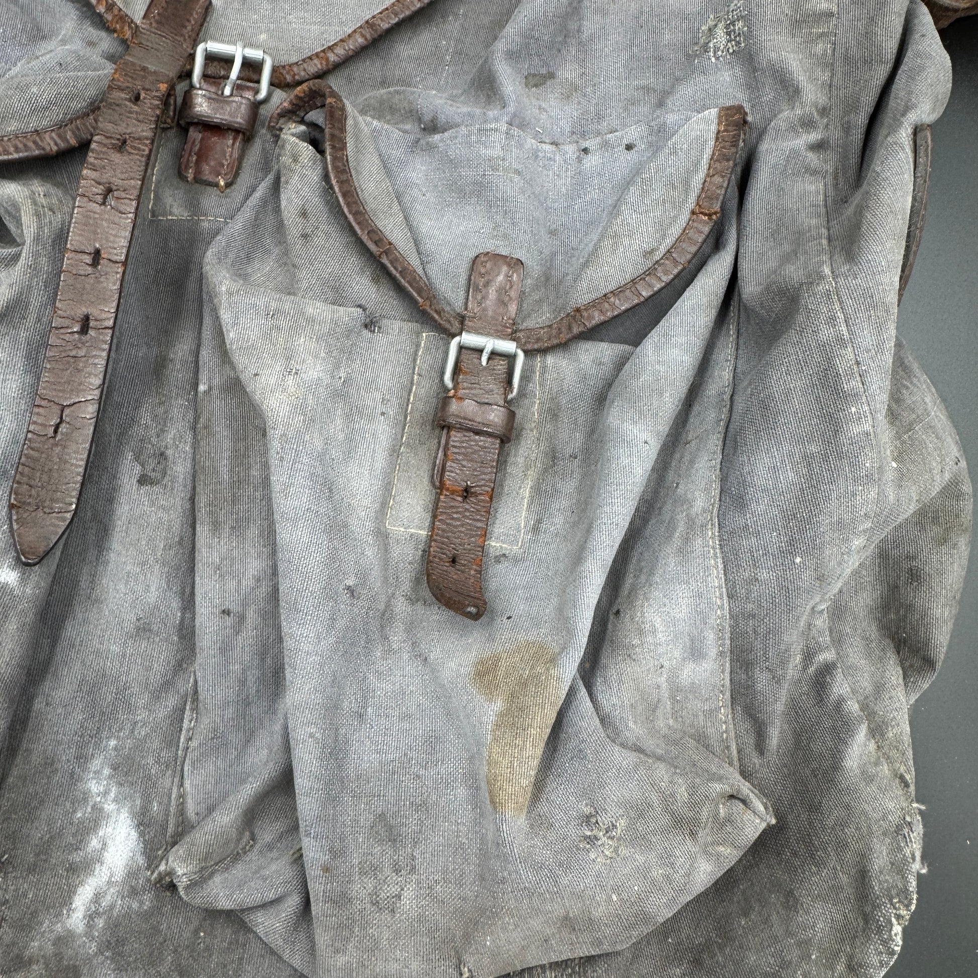 WW2 original artifact – Luftwaffe Rücksack – interior page