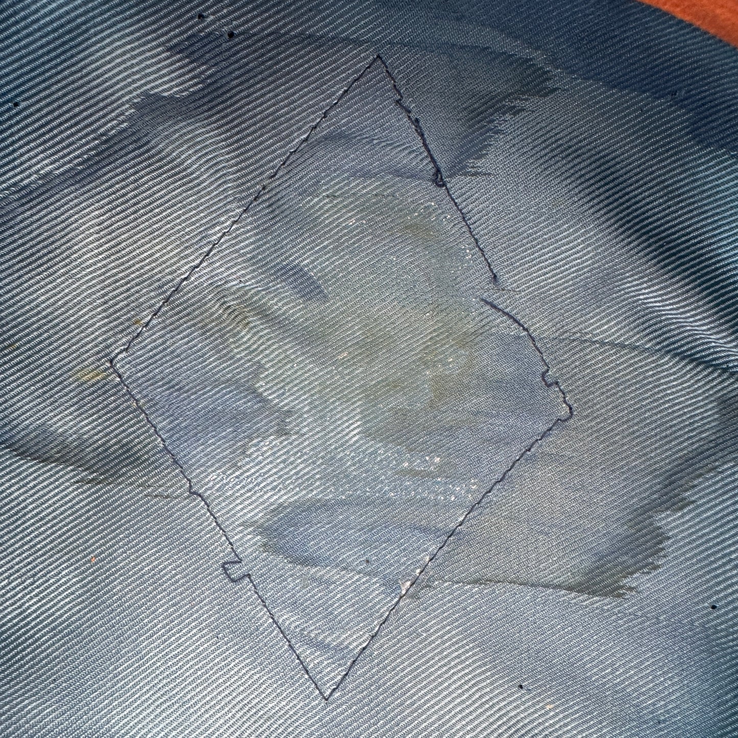 WW2 original artifact – DAF Visor Cap – interior page