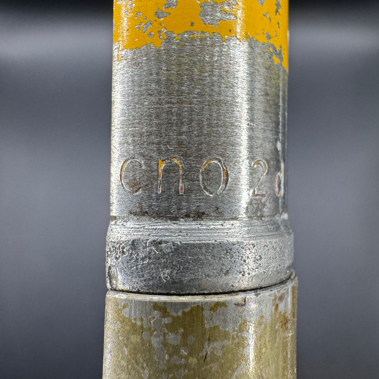 WW2 original artifact – 20mm FLAK High-Explosive Round with Dissected Tracer – interior page