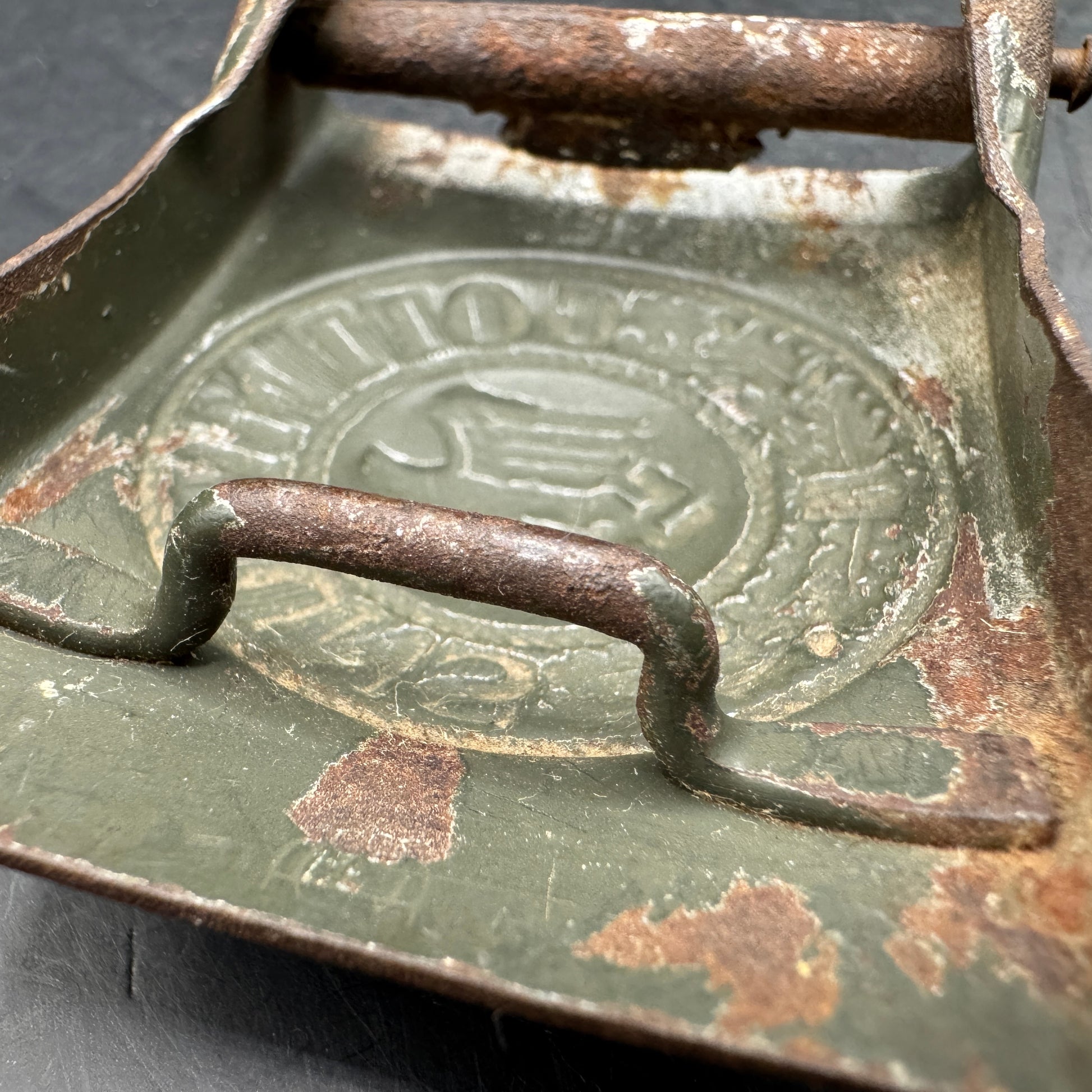 WW2 original artifact – Wehrmacht buckle Gustav Brehmer – interior title page