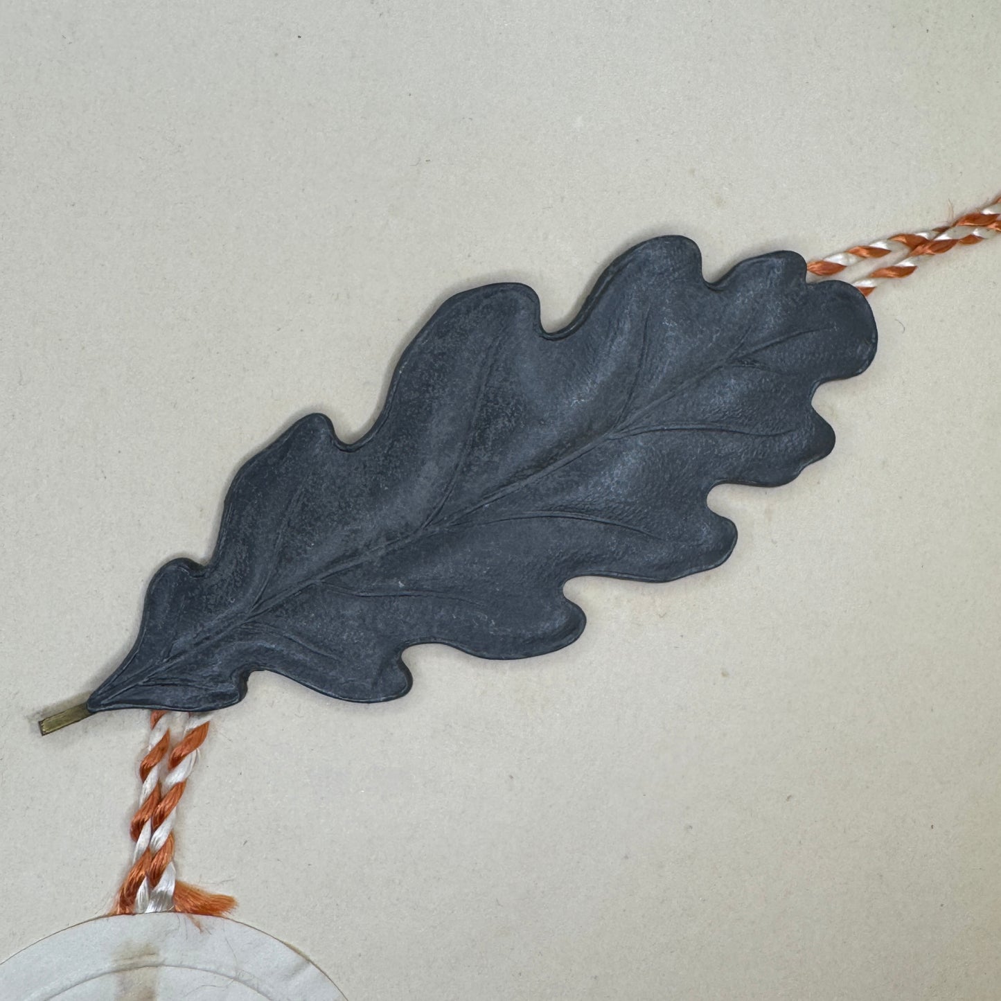 WW2 original artifact – German NSRL Sports Certificate – interior page