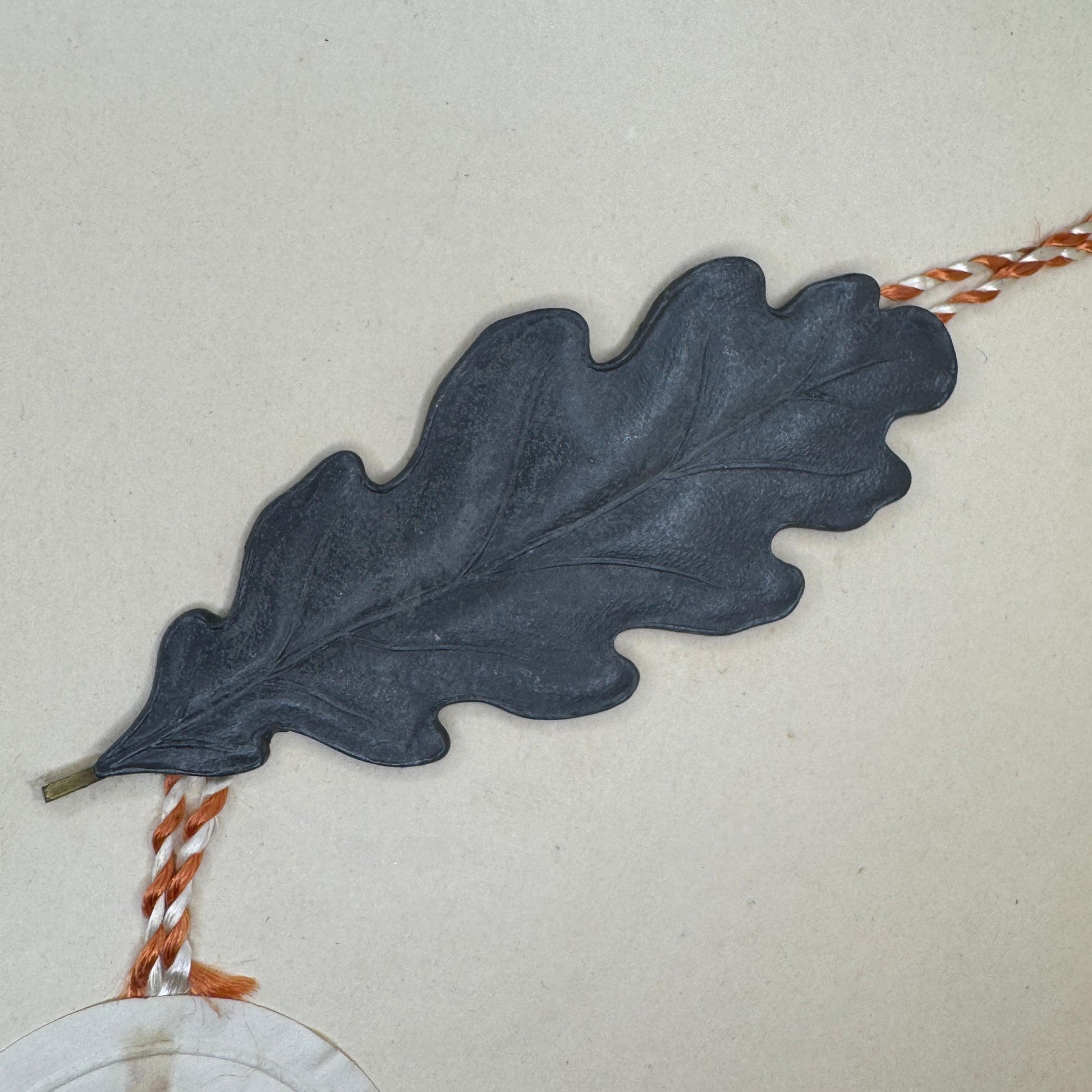 WW2 original artifact – German NSRL Sports Certificate – interior page