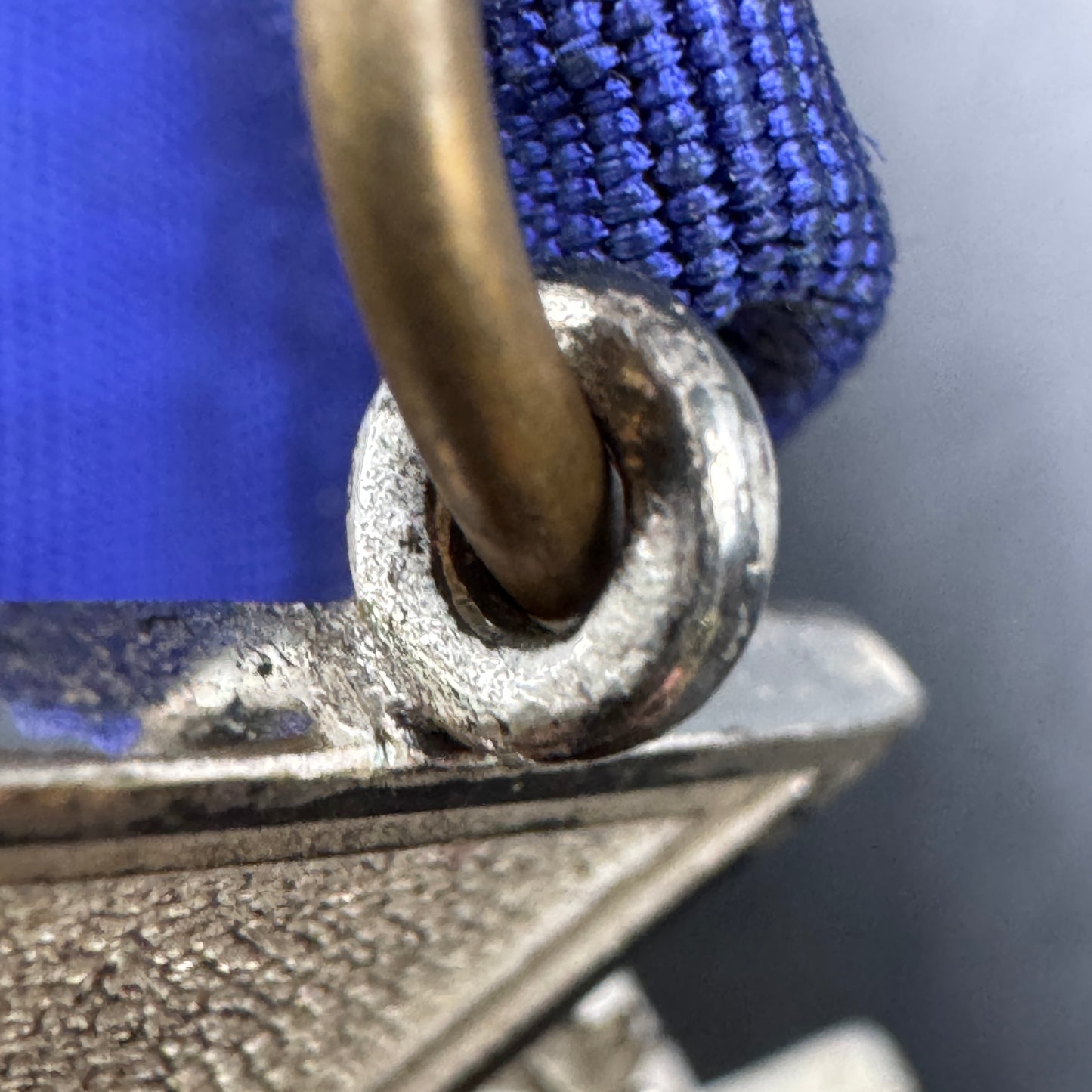 WW2 original artifact – 25 Jahre Treue Dienste im Etui – interior page