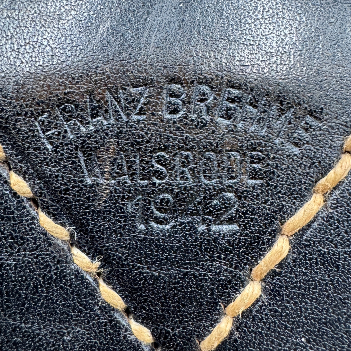 WW2 original artifact – Wehrmacht backpack Tornister by Franz Brehme 1942 – interior page