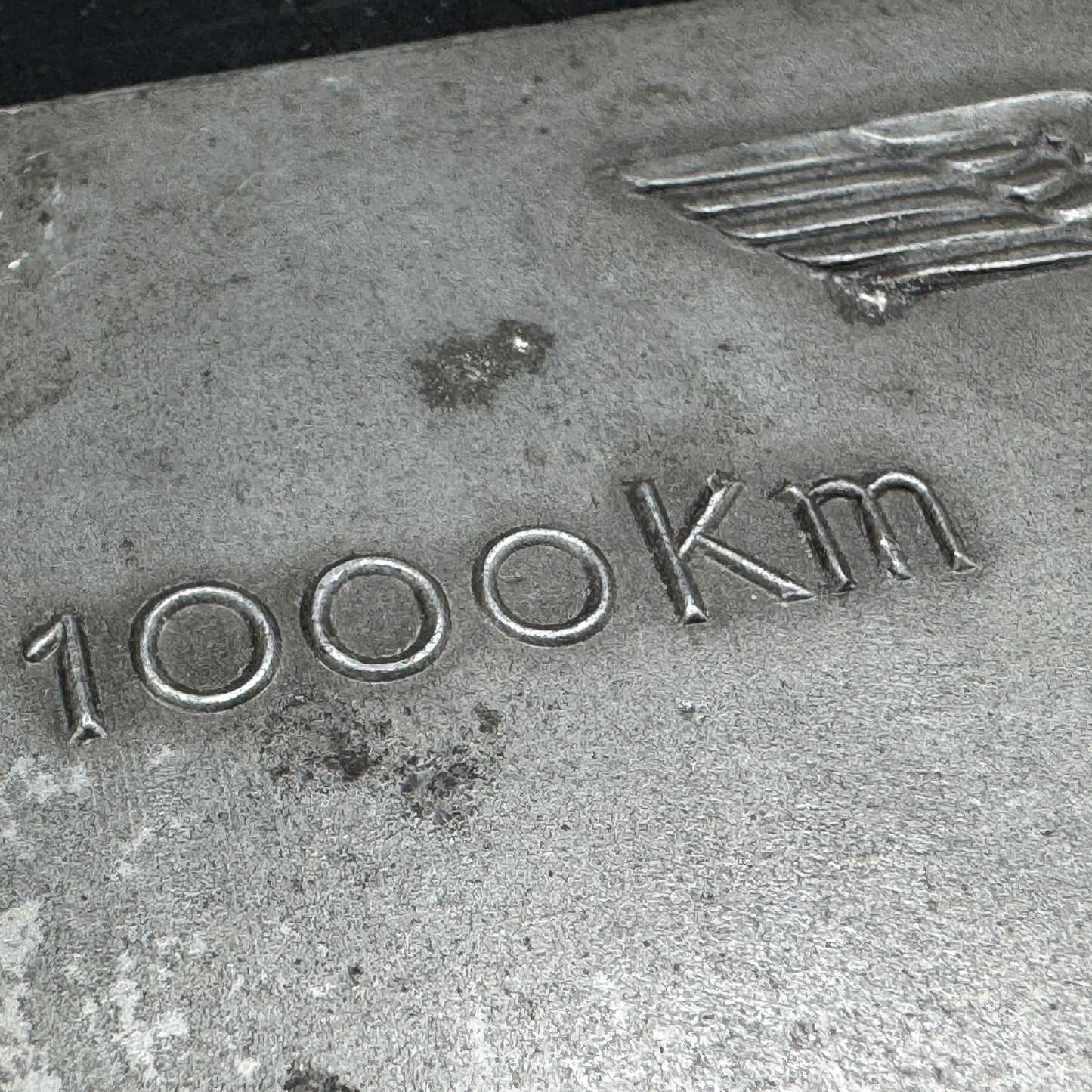 WW2 original artifact – First 1000 Kilometers Of The Autobahn Plaque By B.H. Mayer – interior page