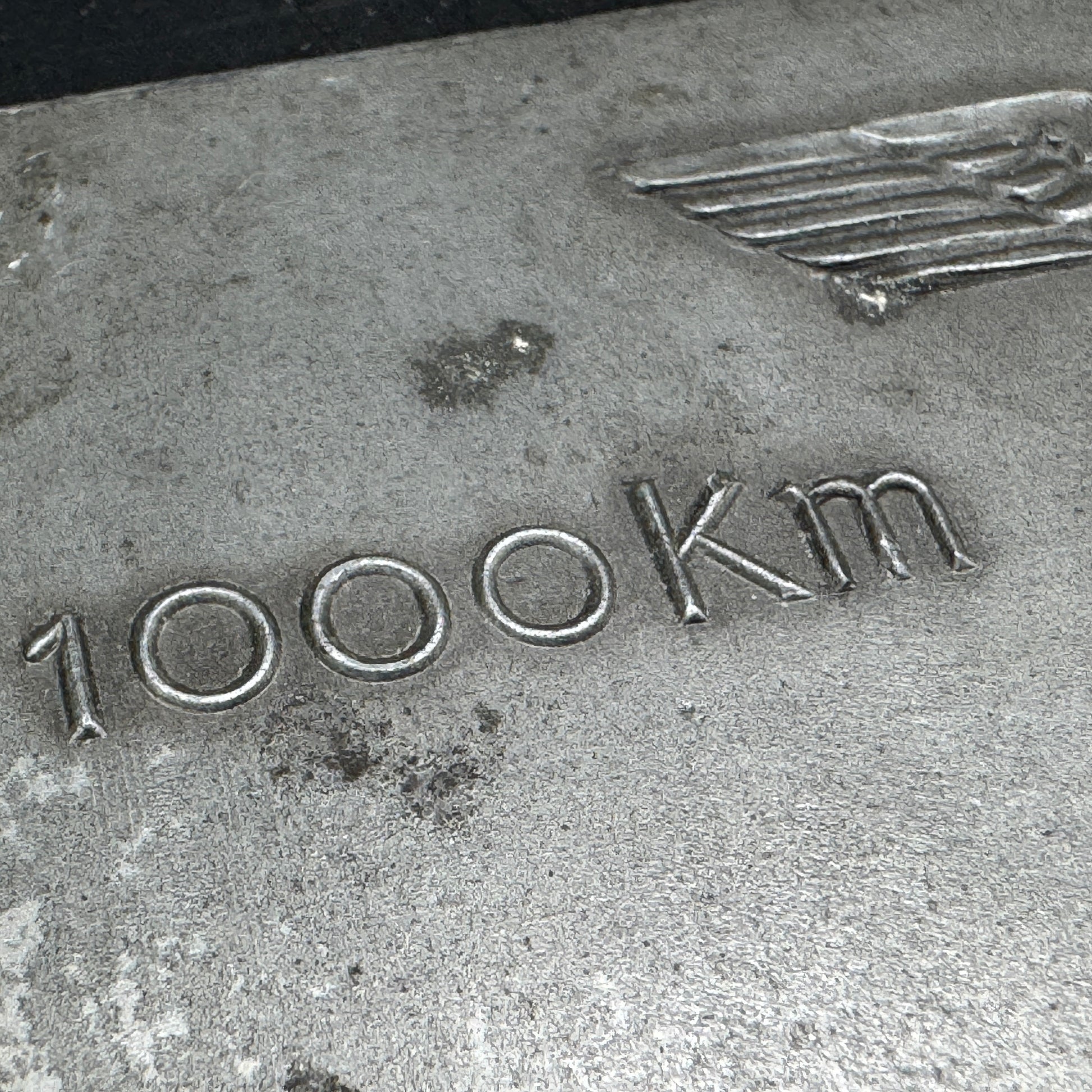 WW2 original artifact – First 1000 Kilometers Of The Autobahn Plaque By B.H. Mayer – interior page