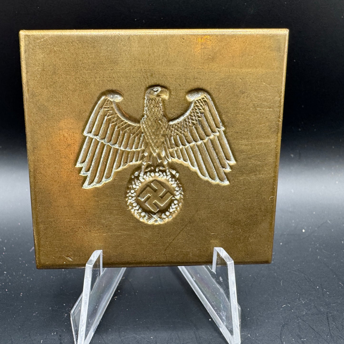 WW2 original artifact – Reichsadler wax seal stamp – AxisArtifacts