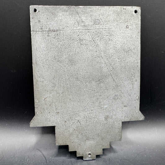 WW2 original artifact – First 1000 Kilometers Of The Autobahn Plaque By B.H. Mayer – interior detail