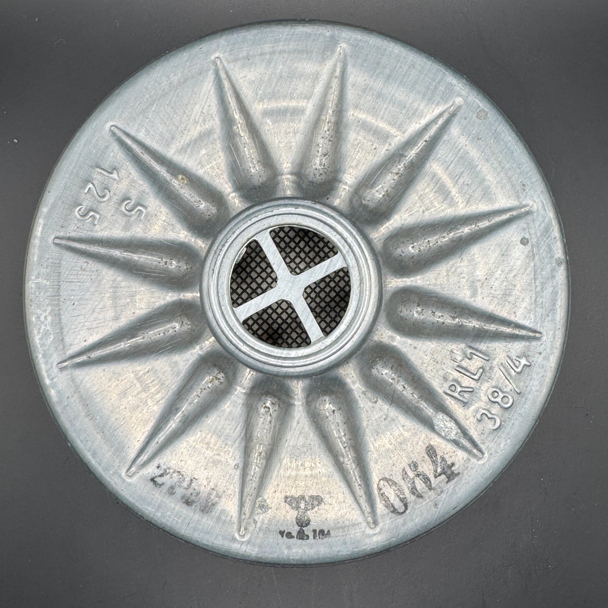 WW2 original artifact – VM40 Volksgasmaske Luftschutz – interior page