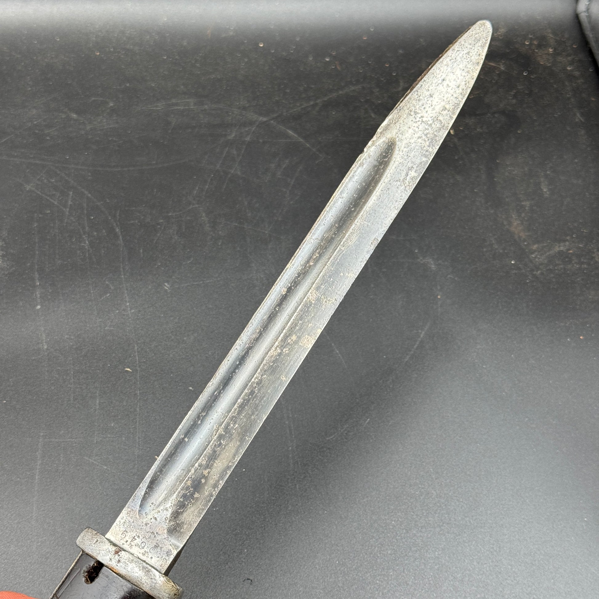 WW2 original artifact – K98 Bayonet with frog – interior page