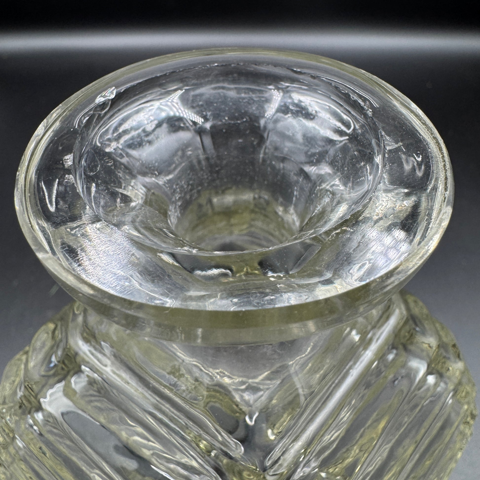 WW2 original artifact – Luftwaffe decanter – interior page