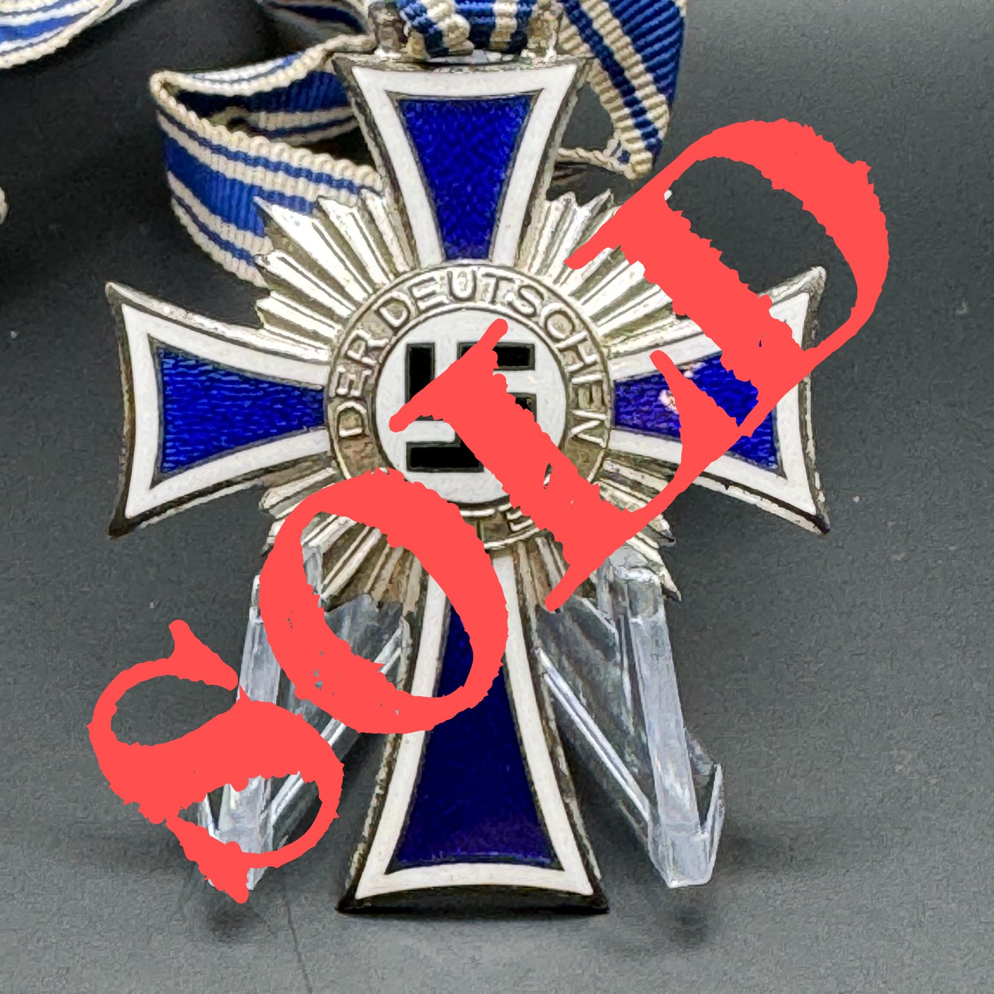 WW2 original artifact – Mutter Kreuz Silber – AxisArtifacts