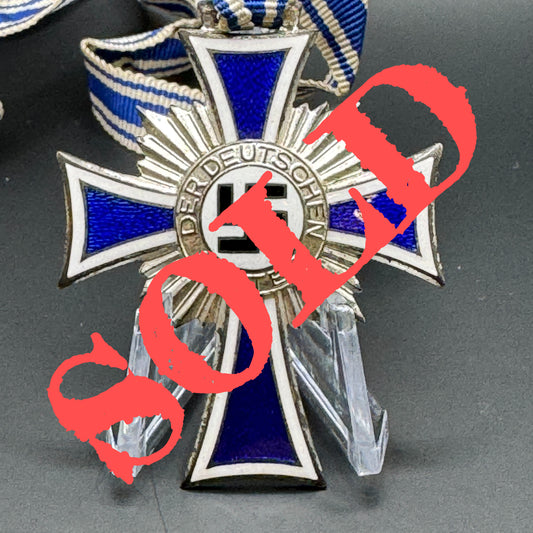 WW2 original artifact – Mutter Kreuz Silber – AxisArtifacts