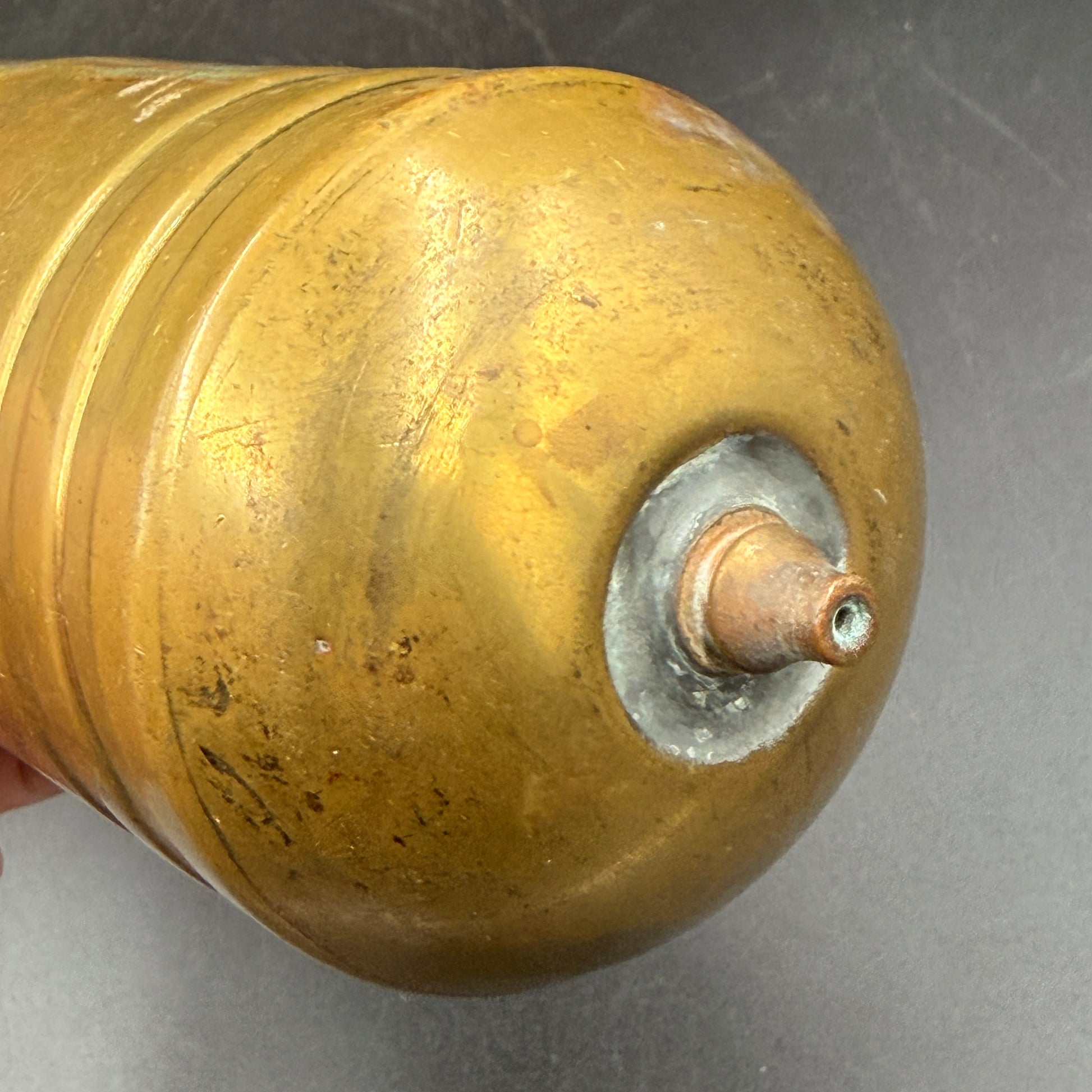 WW2 original artifact – WW2 British Army Pyrene Fire Extinguisher – interior title page