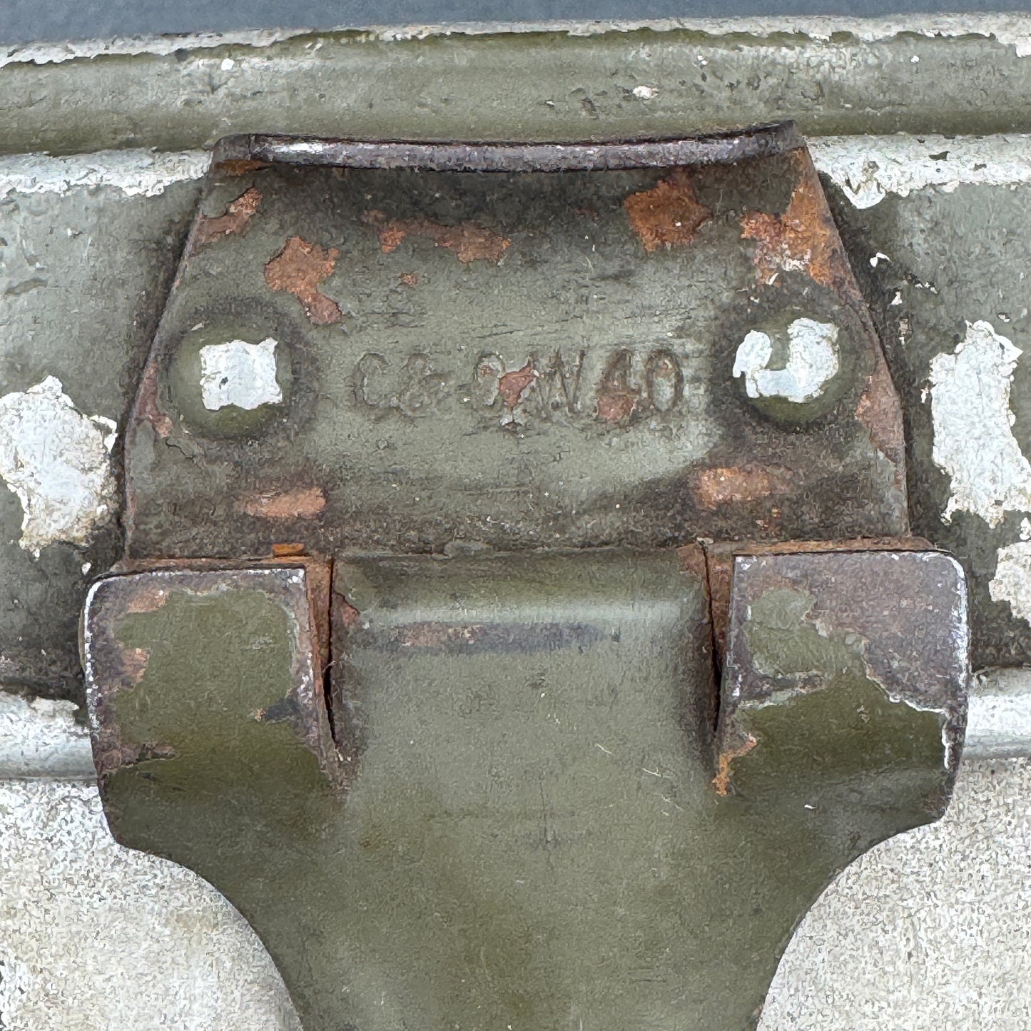 WW2 original artifact – German Mess Kit C&C.W.40 (1940) – interior title page