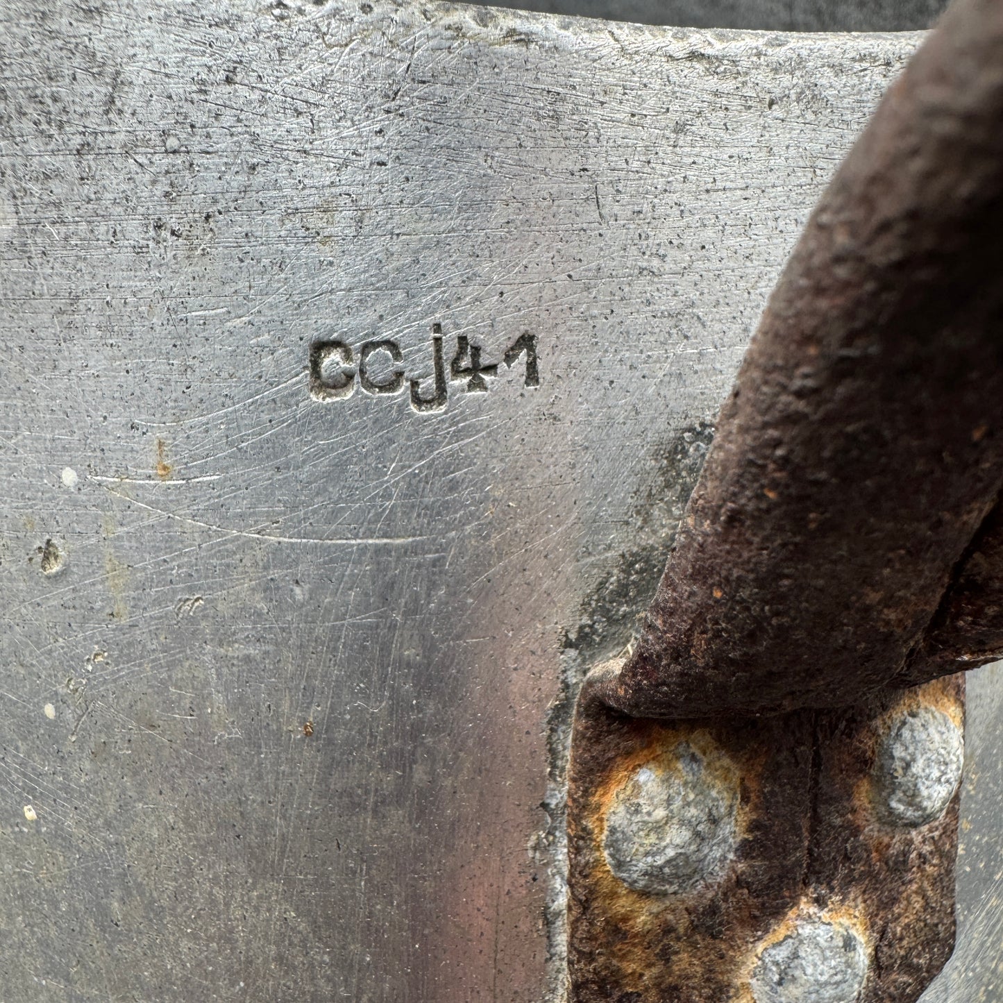 WW2 original artifact – Luftwaffe water can 1941 – interior page