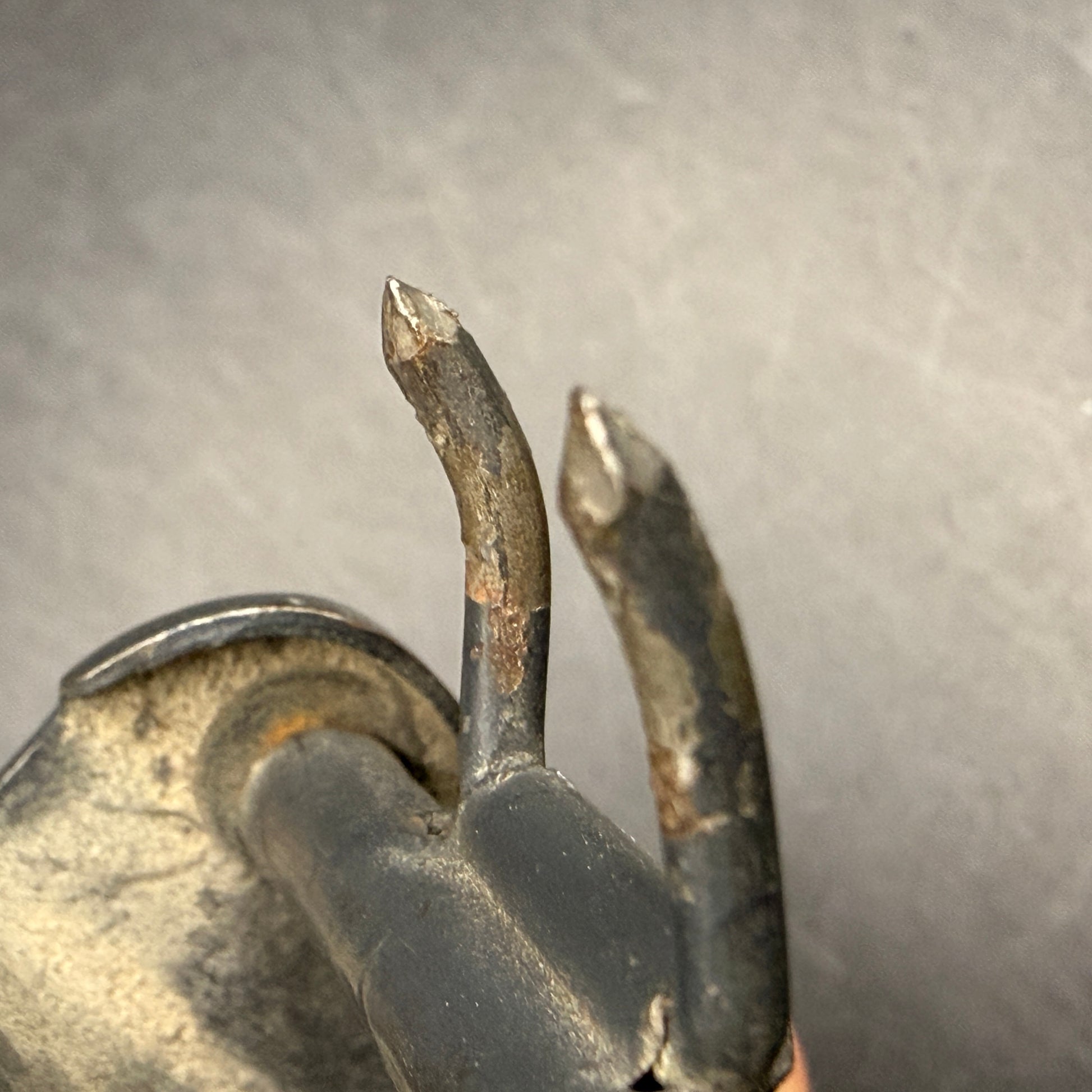 WW2 original artifact – Luftwaffe steel belt buckle by Noelle & Hueck 1942 – interior page