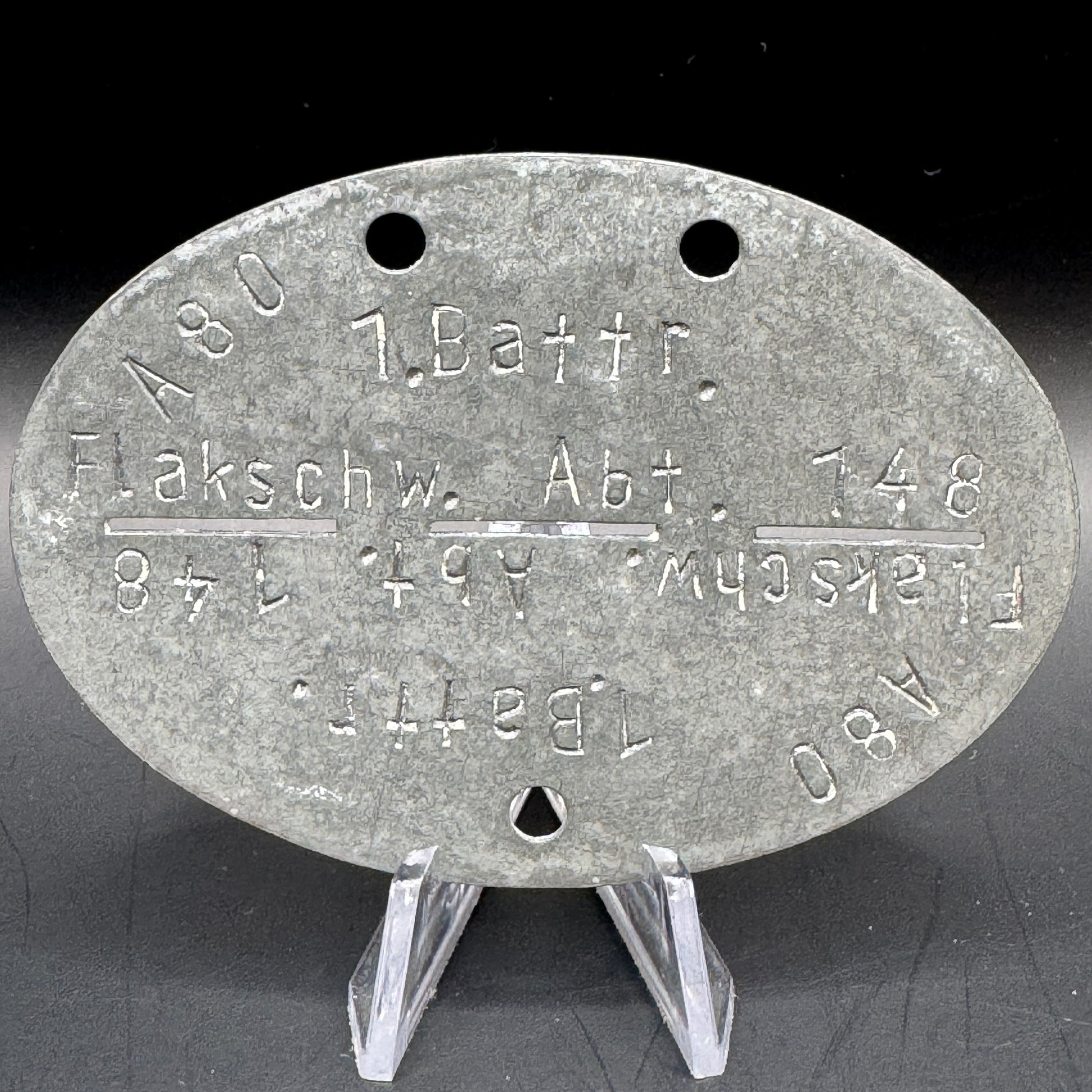 WW2 original artifact – EKM 1 Batterie Flak Scheinwerfer Abteilung 148 – AxisArtifacts