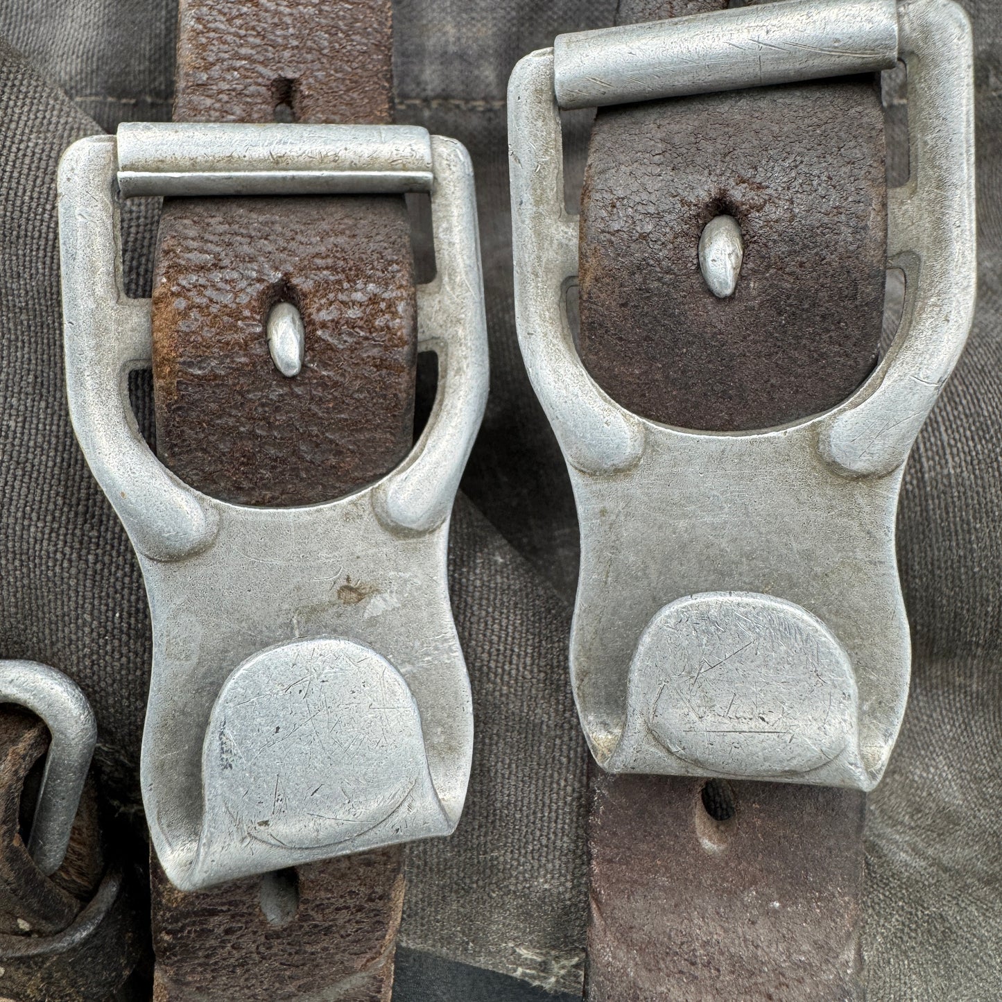 WW2 original artifact – Luftwaffe Rücksack – interior page